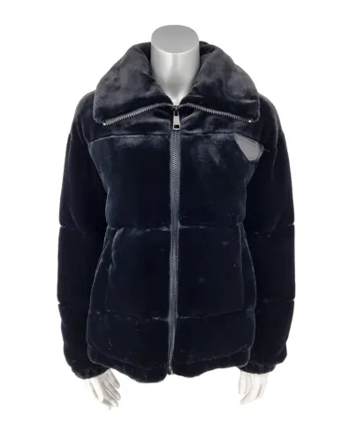 Бомбер женский эко-мех