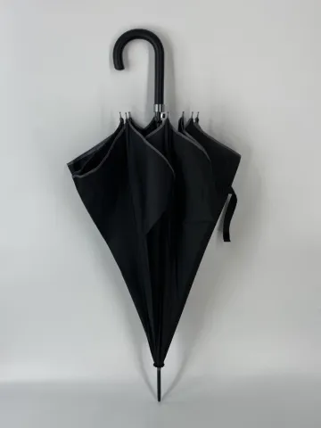 Зонт муж.трость полуавтомат