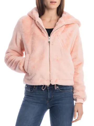 Шуба женская эко-мех