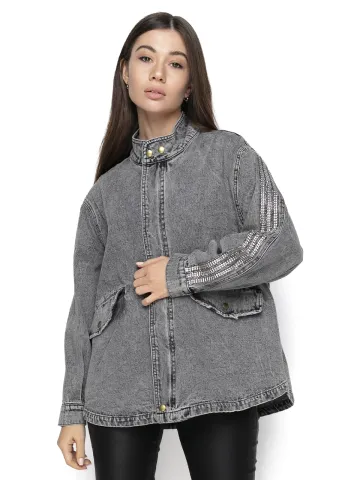 Куртка джинсовая женская