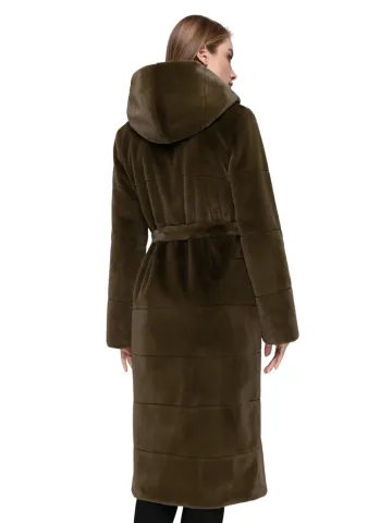 Шуба женская эко-мех